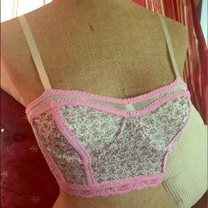 (Kimchi Blue) Floral Bustier